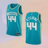 Camiseta Charlotte Hornets Frank Ntilikina NO 44 Ciudad 2023-24 Verde