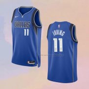 Camiseta Dallas Mavericks Kyrie Irving NO 11 Icon 2022-23 Azul