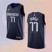 Camiseta Dallas Mavericks Luka Doncic NO 77 Statement 2019-20 Azul