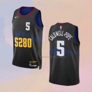 Camiseta Denver Nuggets Kentavious Caldwell-Pope NO 5 Ciudad 2023-24 Negro