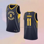 Camiseta Indiana Pacers Domantas Sabonis NO 11 Icon Azul