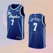 Camiseta Los Angeles Lakers Carmelo Anthony NO 7 Classic 2021 Azul