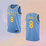 Camiseta Los Angeles Lakers Kobe Bryant NO 8 Classic 2017-18 Azul