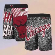 Pantalone Chicago Bulls Mitchell & Ness 1966 Negro