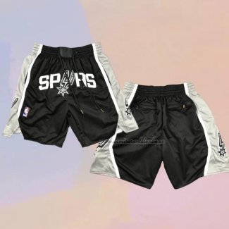 Pantalone San Antonio Spurs Just Don Negro Gris