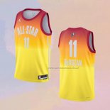 Camiseta All Star 2023 Chicago Bulls Demar Derozan NO 11 Naranja