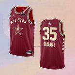 Camiseta All Star 2024 Phoenix Suns Kevin Durant NO 35 Rojo