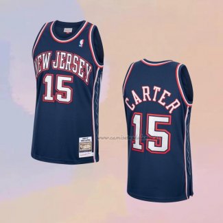 Camiseta Brooklyn Nets Vince Carter NO 15 Retro Azul