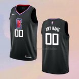 Camiseta Los Angeles Clippers Personalizada Statement Negro