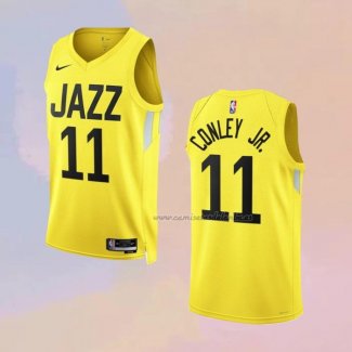 Camiseta Utah Jazz Mike Conley Jr. NO 11 Icon 2022-23 Amarillo