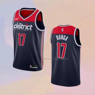 Camiseta Washington Wizards Isaac Bonga NO 17 Statement Edition Azul