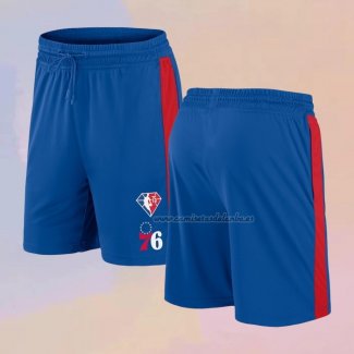 Pantalone Philadelphia 76ers 75th Anniversary Azul