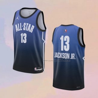 Camiseta All Star 2023 Memphis Grizzlies Jaren Jackson Jr. NO 13 Azul