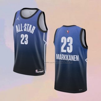 Camiseta All Star 2023 Utah Jazz Lauri Markkanen NO 23 Azul