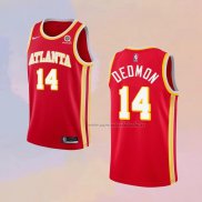 Camiseta Atlanta Hawks Dewayne Dedmon NO 14 Icon 2020-21 Rojo