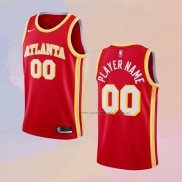 Camiseta Atlanta Hawks Personalizada Icon 2020-21 Rojo