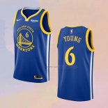 Camiseta Golden State Warriors Nick Young NO 6 Icon Azul