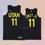 Camiseta Utah Jazz Mike Conley Jr. NO 11 Statement 2022-23 Negro