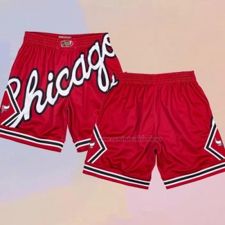 Pantalone Chicago Bulls Mitchell & Ness Rojo