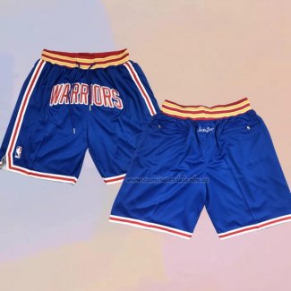 Pantalone Golden State Warriors 75th Just Don Azul