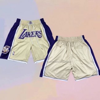 Pantalone Los Angeles Lakers Hall of Fame Just Don Oro