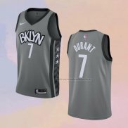 Camiseta Brooklyn Nets Kevin Durant NO 7 Statement 2019-20 Gris