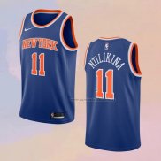 Camiseta New York Knicks Frank Ntilikina NO 11 Icon Azul