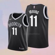 Camiseta Nino Brooklyn Nets Kyrie Irving NO 11 Icon 2019 Negro