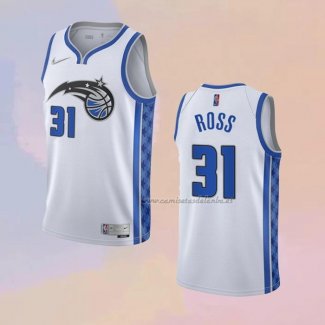 Camiseta Orlando Magic Terrence Ross NO 31 Earned 2020-21 Blanco