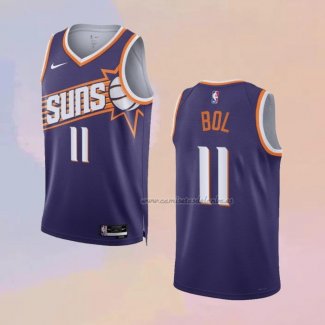 Camiseta Phoenix Suns Bol Bol NO 11 Icon 2023-24 Violeta