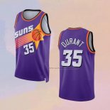 Camiseta Phoenix Suns Kevin Durant NO 35 Classic 2022-23 Violeta