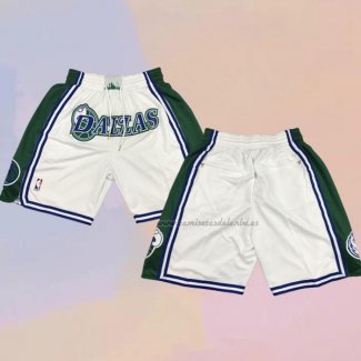 Pantalone Dallas Mavericks Ciudad Just Don Blanco