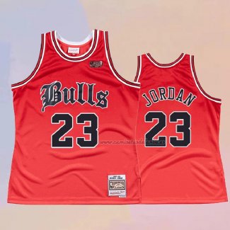 Camiseta Chicago Bulls Michael Jordan NO 23 Retro Rojo2