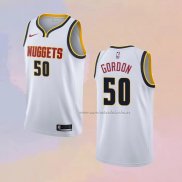 Camiseta Denver Nuggets Aaron Gordon NO 50 Association 2021 Blanco