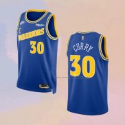 Camiseta Golden State Warriors Stephen Curry NO 30 Classic 2022-23 Azul