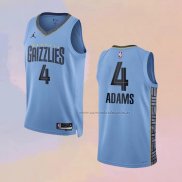 Camiseta Memphis Grizzlies Steven Adams NO 4 Statement 2022-23 Azul