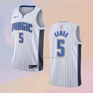 Camiseta Orlando Magic Mohamed Bamba NO 5 Icon 2019-20 Blanco