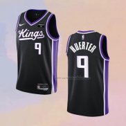 Camiseta Sacramento Kings Kevin Huerter NO 9 Icon 2023-24 Negro