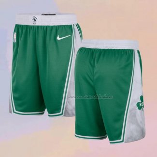 Pantalone Boston Celtics Ciudad 2021-22 Verde