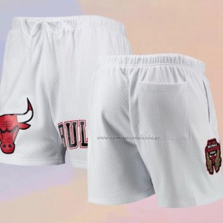 Pantalone Chicago Bulls Pro Standard Mesh Capsule Blanco