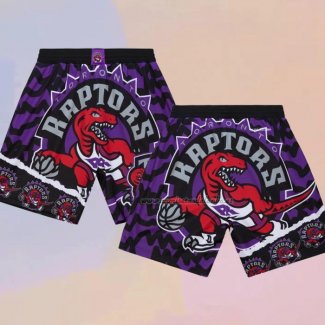 Pantalone Toronto Raptors Mitchell & Ness Negro Violeta