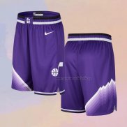 Pantalone Utah Jazz Ciudad 2023-24 Violeta