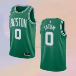 Camiseta Boston Celtics Jayson Tatum NO 0 Icon 2020-21 Verde