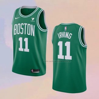 Camiseta Boston Celtics Kyrie Irving NO 11 Icon 2021-22 Verde