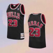 Camiseta Chicago Bulls Michael Jordan NO 23 Retro Negro