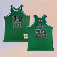 Camiseta Chicago Bulls Michael Jordan NO 23 Retro Verde