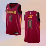 Camiseta Cleveland Cavaliers Kevin Love NO 0 Icon Rojo