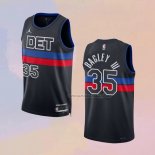 Camiseta Detroit Pistons Marvin Bagley III NO 35 Statement 2022-23 Negro