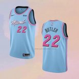 Camiseta Miami Heat Jimmy Butler NO 22 Ciudad Azul