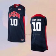 Camiseta USA 2012 Kobe Bryant NO 10 Azul